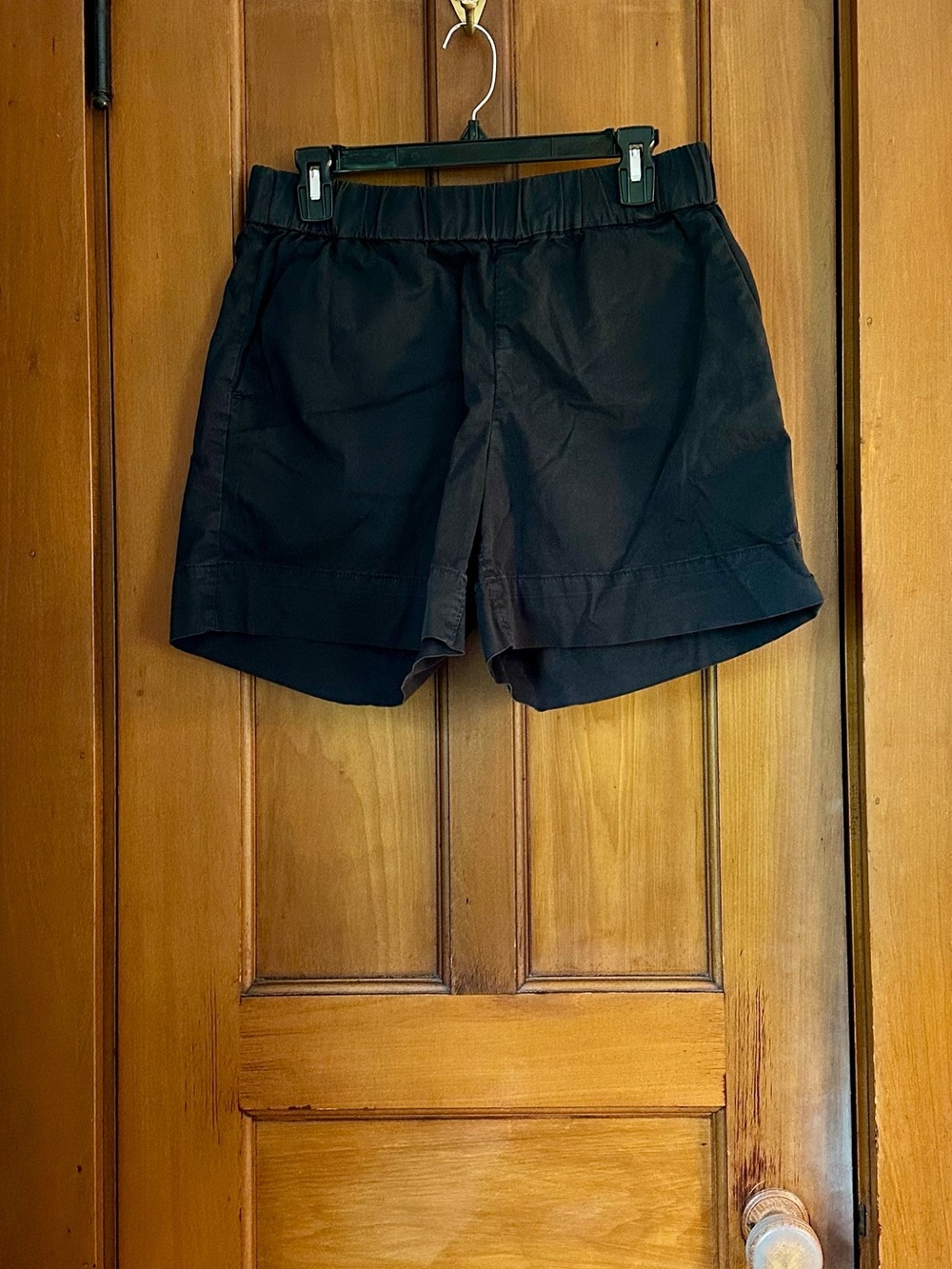 Everlane Black Cotton “The Easy Short”